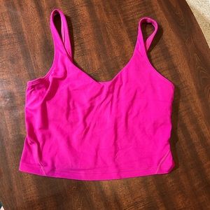 pink lululemon align top